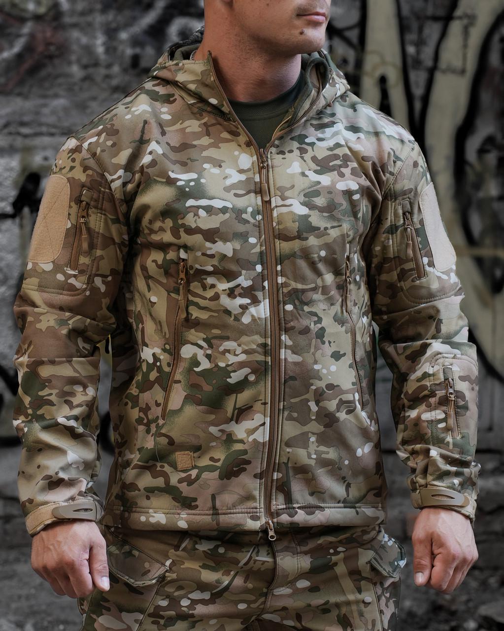 Куртка SoftShell Silver Knight 3XL Мультикам