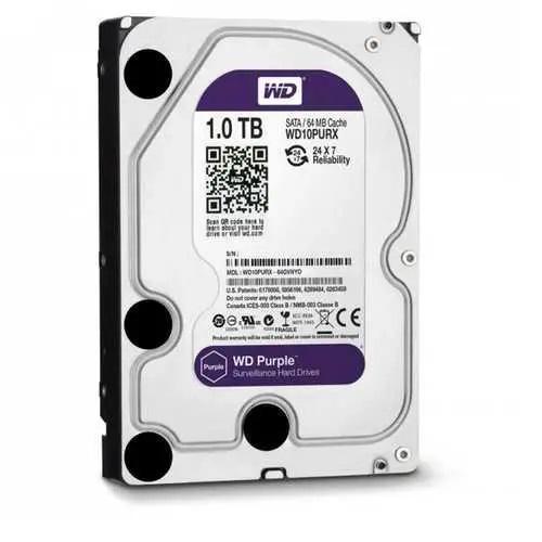 Жорсткий диск Western Digital Purple 1 TB 64 MB 5400 rpm WD10PURX 3.5 SATA III (2079276479) - фото 2