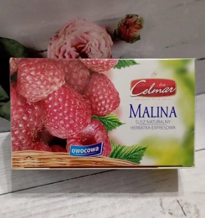 Чай фруктовий Celmar Малина 20 пакетиків 34 г (30364926)