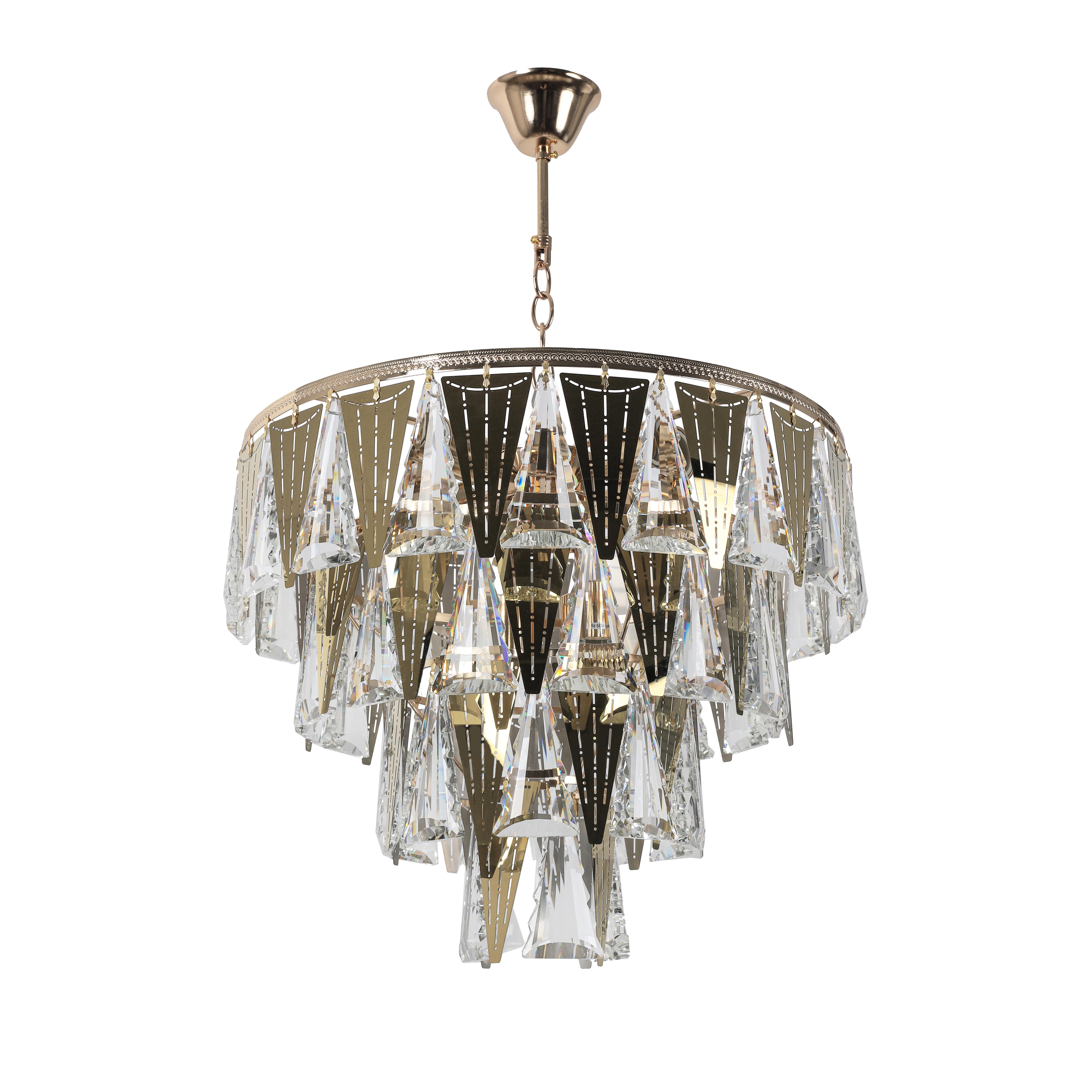 Люстра хрустальная Sirius B E1671/6 на 6 лампочек (000032444)