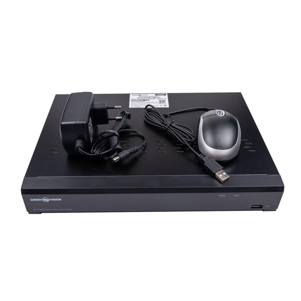 Видеорегистратор GreenVision GV-N-I016/08 A IP 8-канальный 12MP (30588618) - фото 7 Видеорегистратор GreenVision GV-N-I016/08 A IP 8-канальный 12MP (30588618) - фото 7