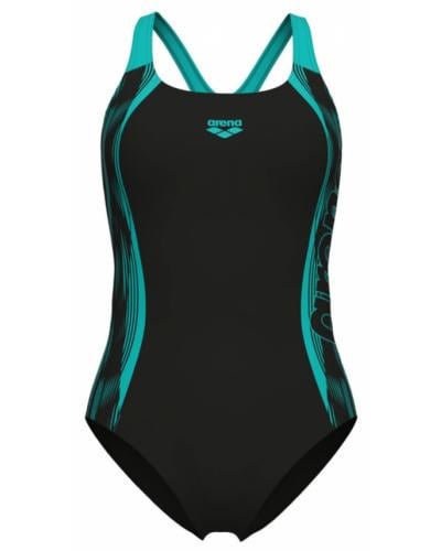 Купальник женский Arena SWIM PRO BACK GRAPHIC р. 38 Черный (005532-5)80 38)