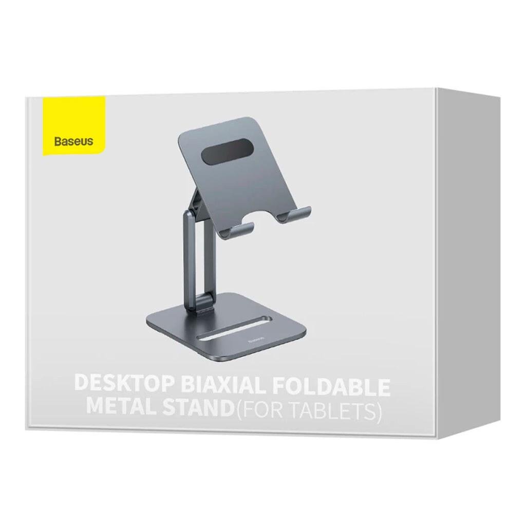 Держатель для мобильного BASEUS Desktop Biaxial Foldable Metal Stand for Tablets Grey (LUSZ000113) Держатель для мобильного BASEUS Desktop Biaxial Foldable Metal Stand for Tablets Grey (LUSZ000113)