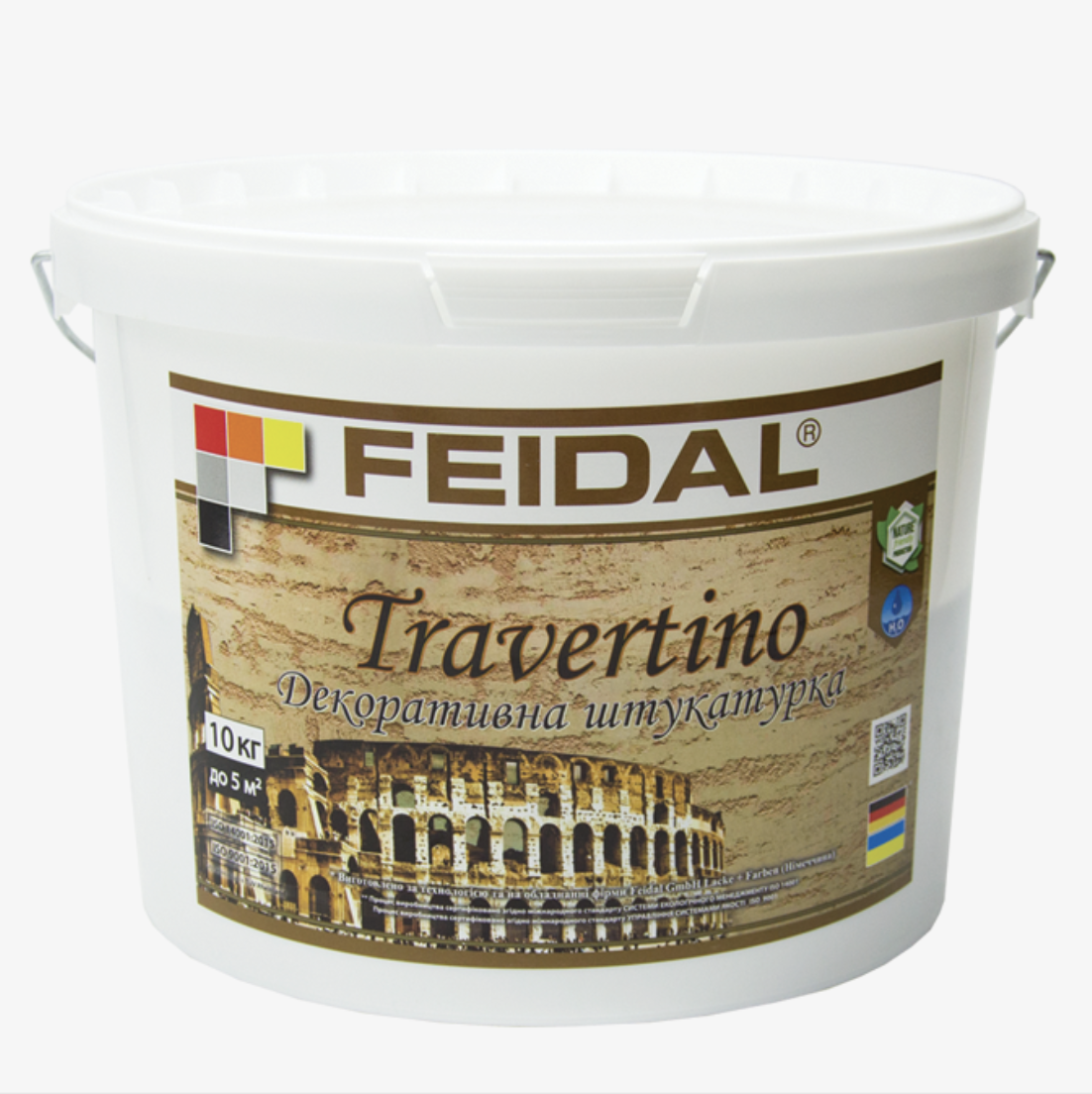 Декоративна штукатурка Feidal Travertino 10 кг (27581668)