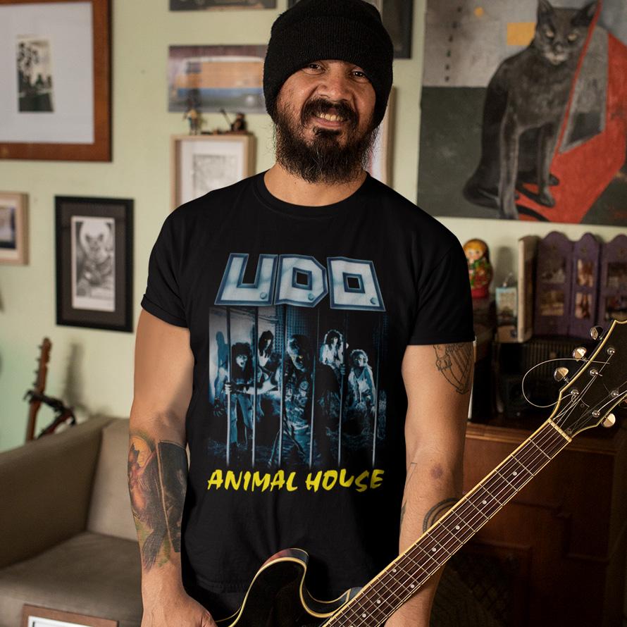 Футболка унисекс UDO Animal House 4XL Черный (00000009538)