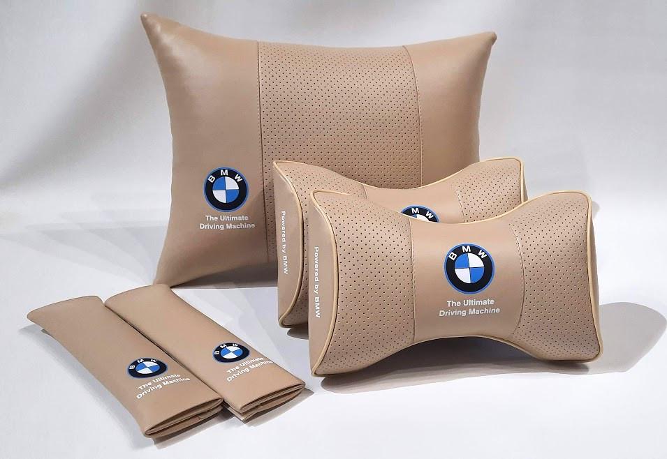 Подушки в автомобиль с комплектом аксессуаров для салона BMW (00876)
