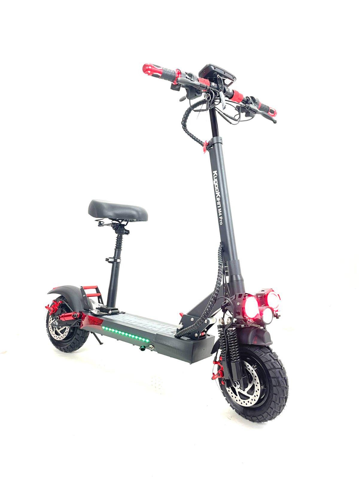 Электросамокат двухмоторный с сиденьем KugooKirin M4 PRO Ultra 4000W 48V 21Ah
