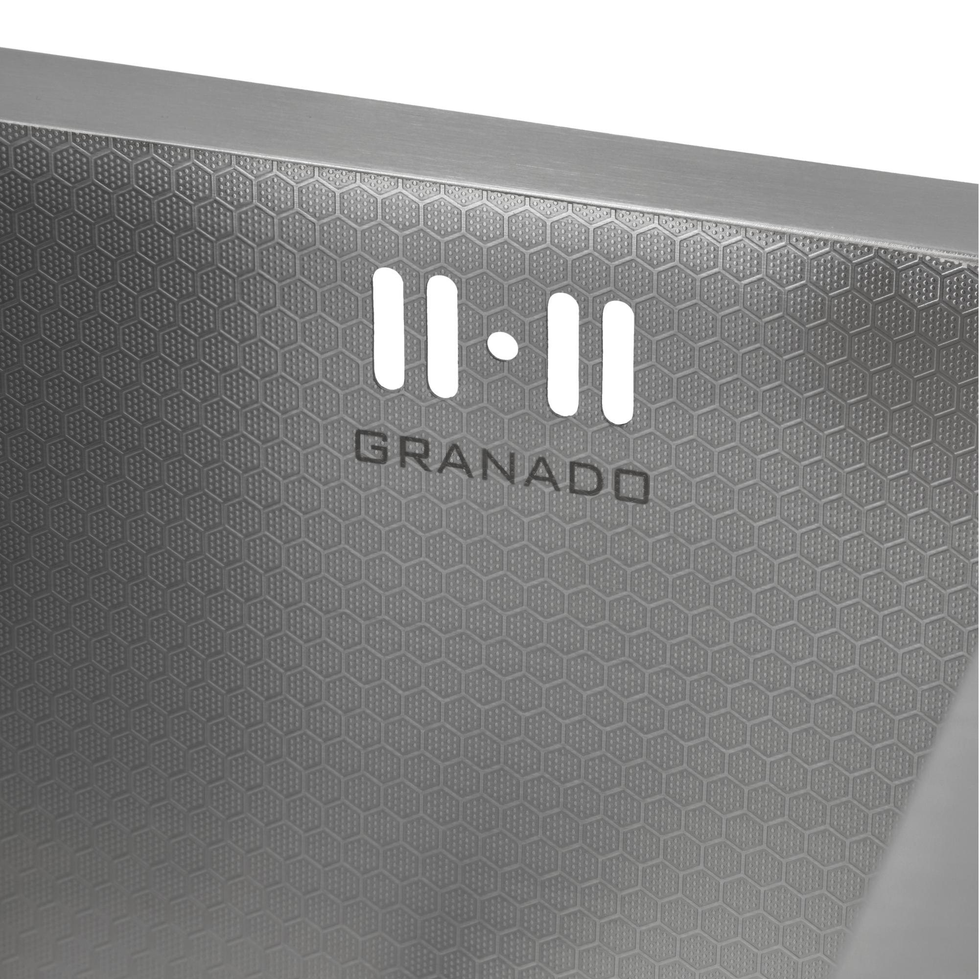Мийка для кухні Granado Under top Steel S304 Honeycomb - фото 6