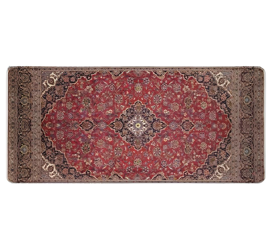 Килимок ігровий під клавіатуру та мишку у персидському стилі KT 400х900 мм 1 шт. Різнокольоровий (2893758775)