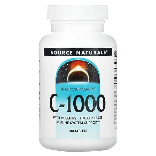 Вітамін С Source Naturals C-1000 100 табл. (SNS-00445)