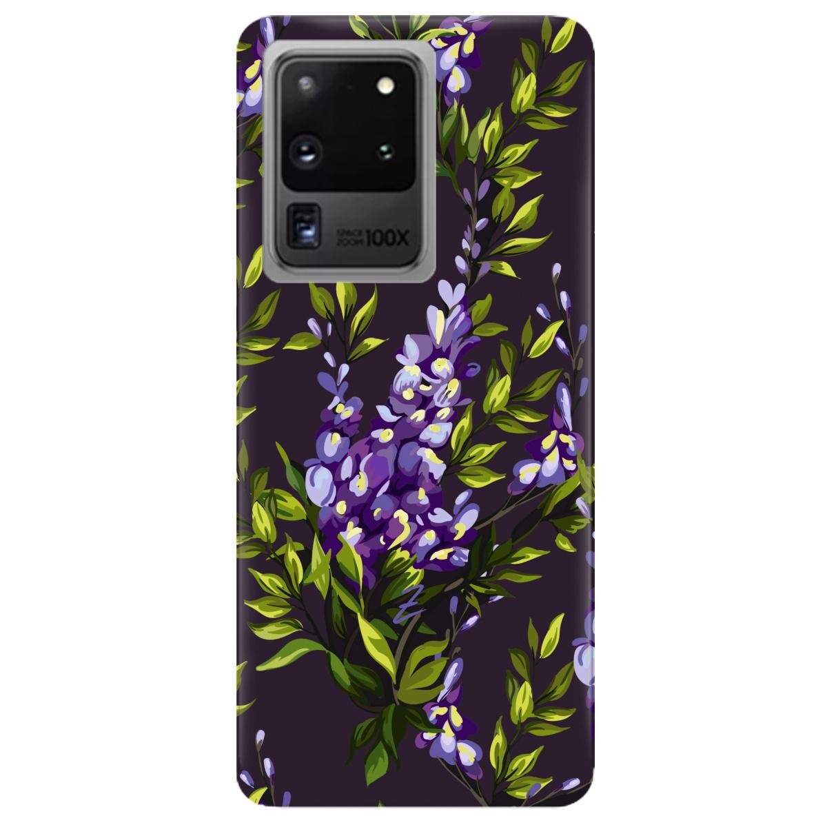 Силіконовий чохол Zorrov для Samsung Galaxy S20 Ultra - Violet (14280040207099665)