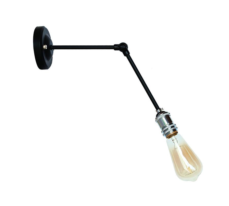 Бра 752WK1401-1 Хром/Черный (LVS04323)