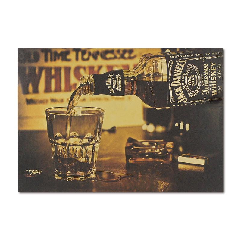 Постер RESTEQ Jack Daniels из плотной крафтовой бумаги 51x36 см (VA-1355623181) Постер RESTEQ Jack Daniels из плотной крафтовой бумаги 51x36 см (VA-1355623181)