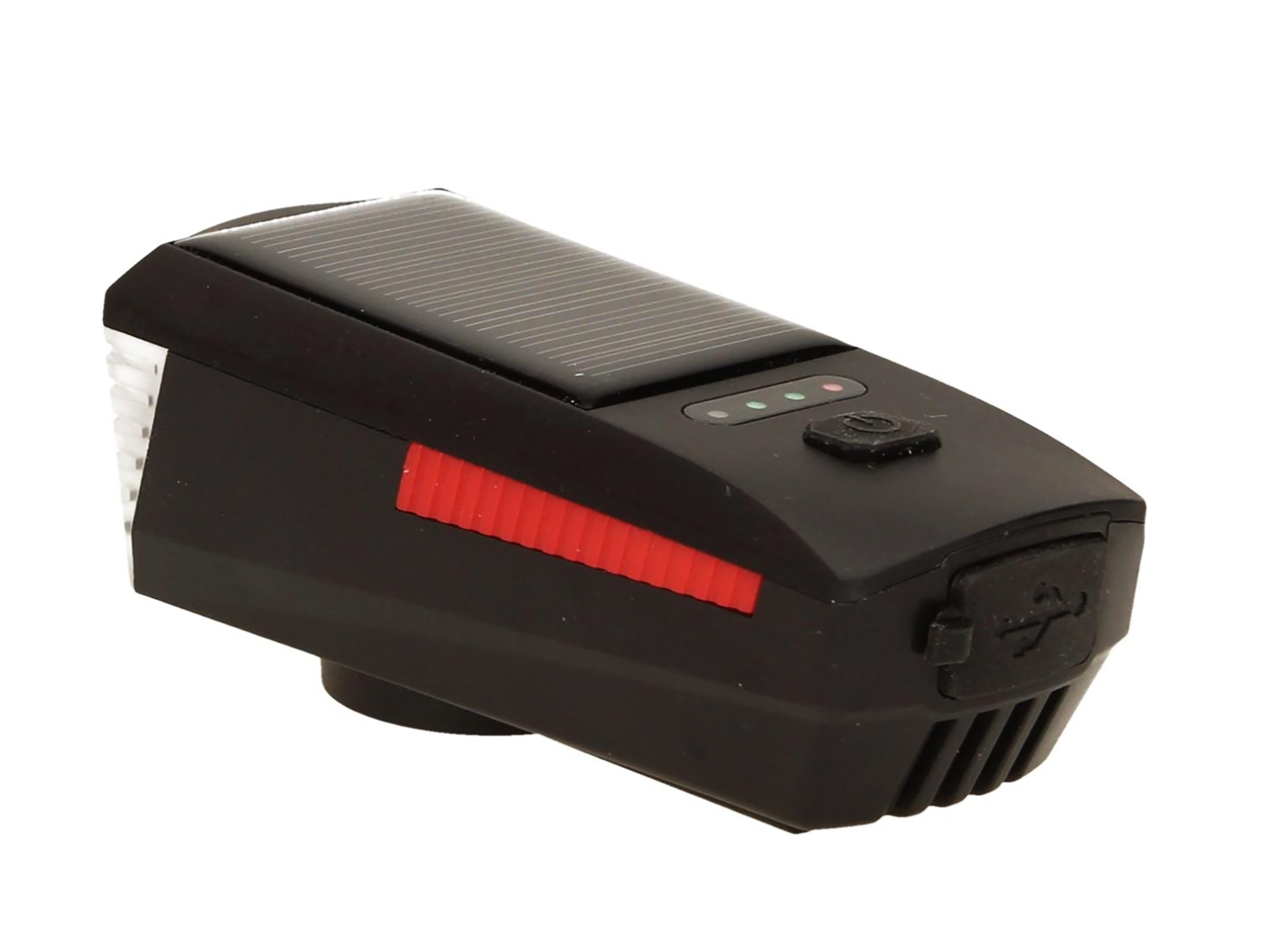 Фонарь велосипедный SUNROZ FY-327 c сигналом Черный (48316) - фото 2