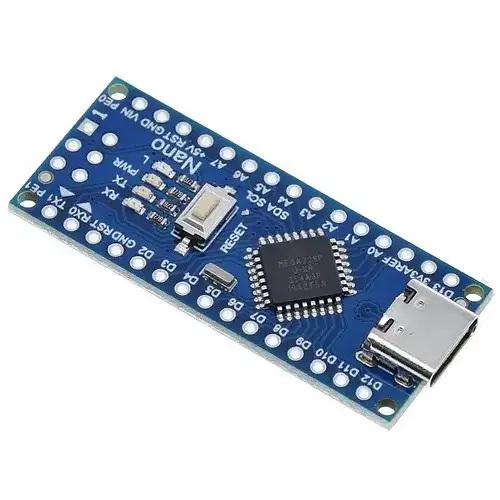 Плата Arduino Nano V3.0 ATmega328P USB Type-C (27316309) - фото 3