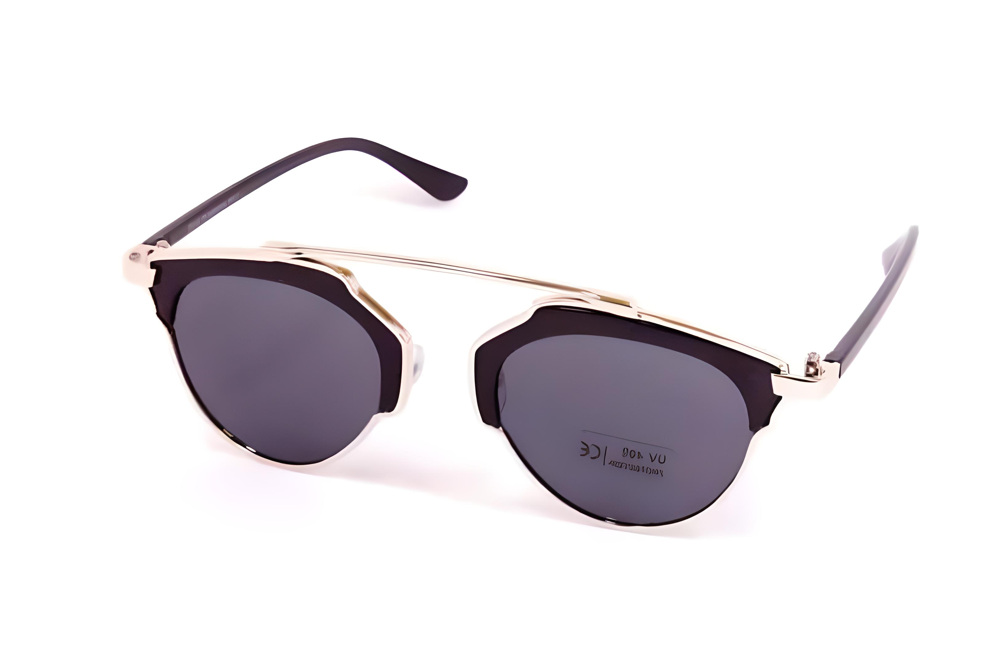 Окуляри-дуга сонцезахисні Чорний (U-24)