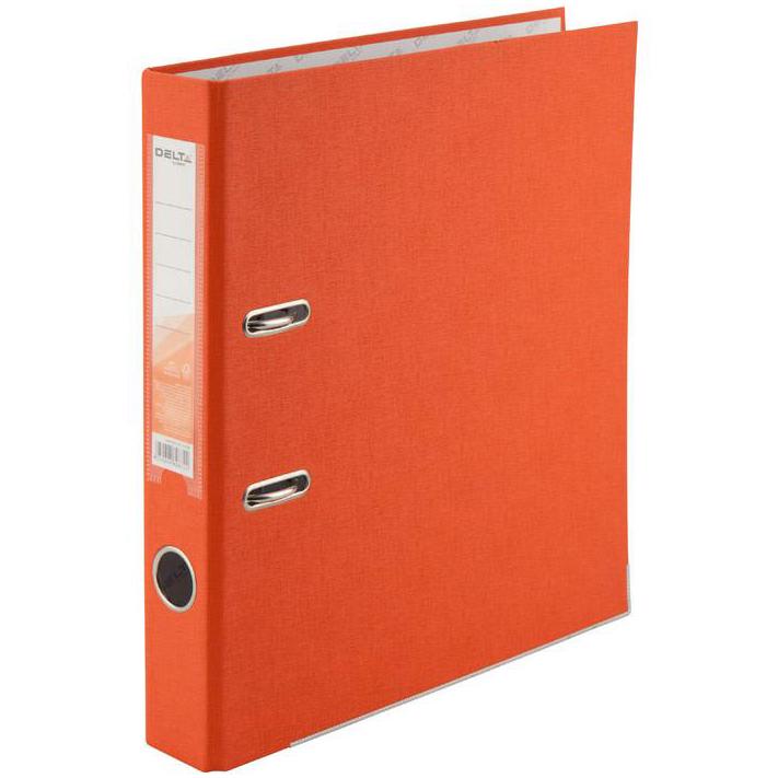 Папка-реєстратор Axent Delta одностороння А4 поліпропілен 50 мм розібрана Помаранчевий (D1713-09P)