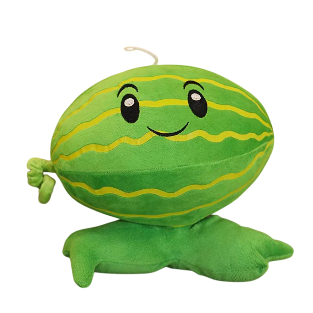 Игрушка мягкая Plants vs Zombies Арбуз растения против зомби 30 см