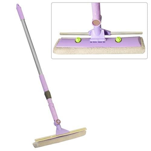 Швабра для окон Stenson R84567 телескоп с поворотным механизмом 83/123x27см (581132) - фото 2 Швабра для окон Stenson R84567 телескоп с поворотным механизмом 83/123x27см (581132) - фото 2