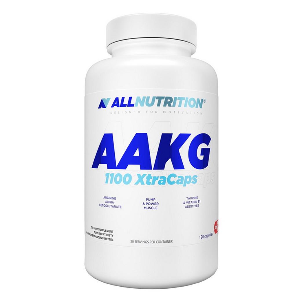 Аргинин альфа-кетоглутарат AllNutrition AAKG 1100 120 капс. (22273-01)