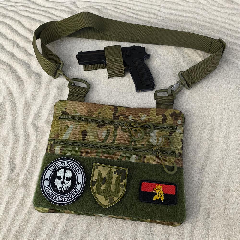 Сумка мужская нагрудная военная (521254) - фото 21 Сумка мужская нагрудная военная (521254) - фото 21