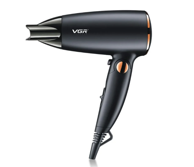 Фен для сушки и укладки волос VGR V-439 со складной ручкой 1200-1600 Вт (2301377776)
