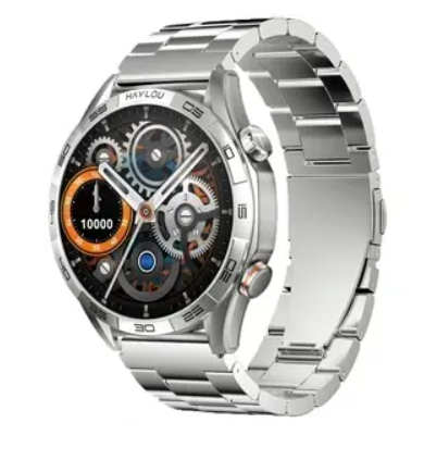 Смарт-годинник Haylou Solar 5 LS20 Silicone/Stainless steel strap Silver