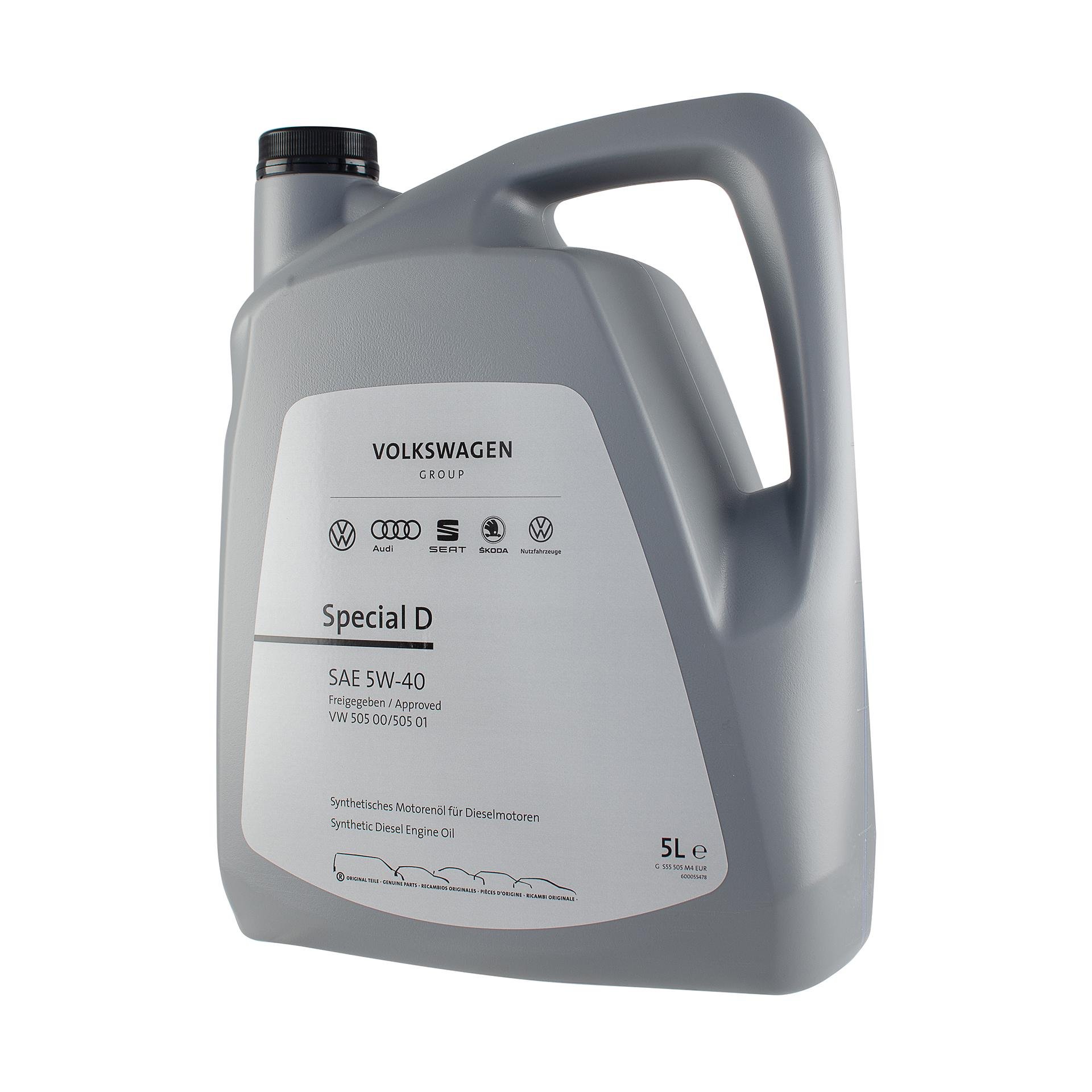 Моторне мастило VW Audi Special D 5W-40 5 л