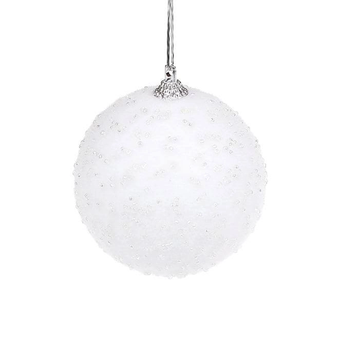 Шар новогодний из пенопласта 787-333 8 см (12233)