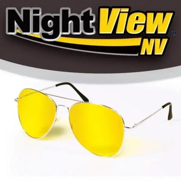 Очки водителя Night View Glasses ночное видение/антиблик Желтый (2110822669) - фото 3