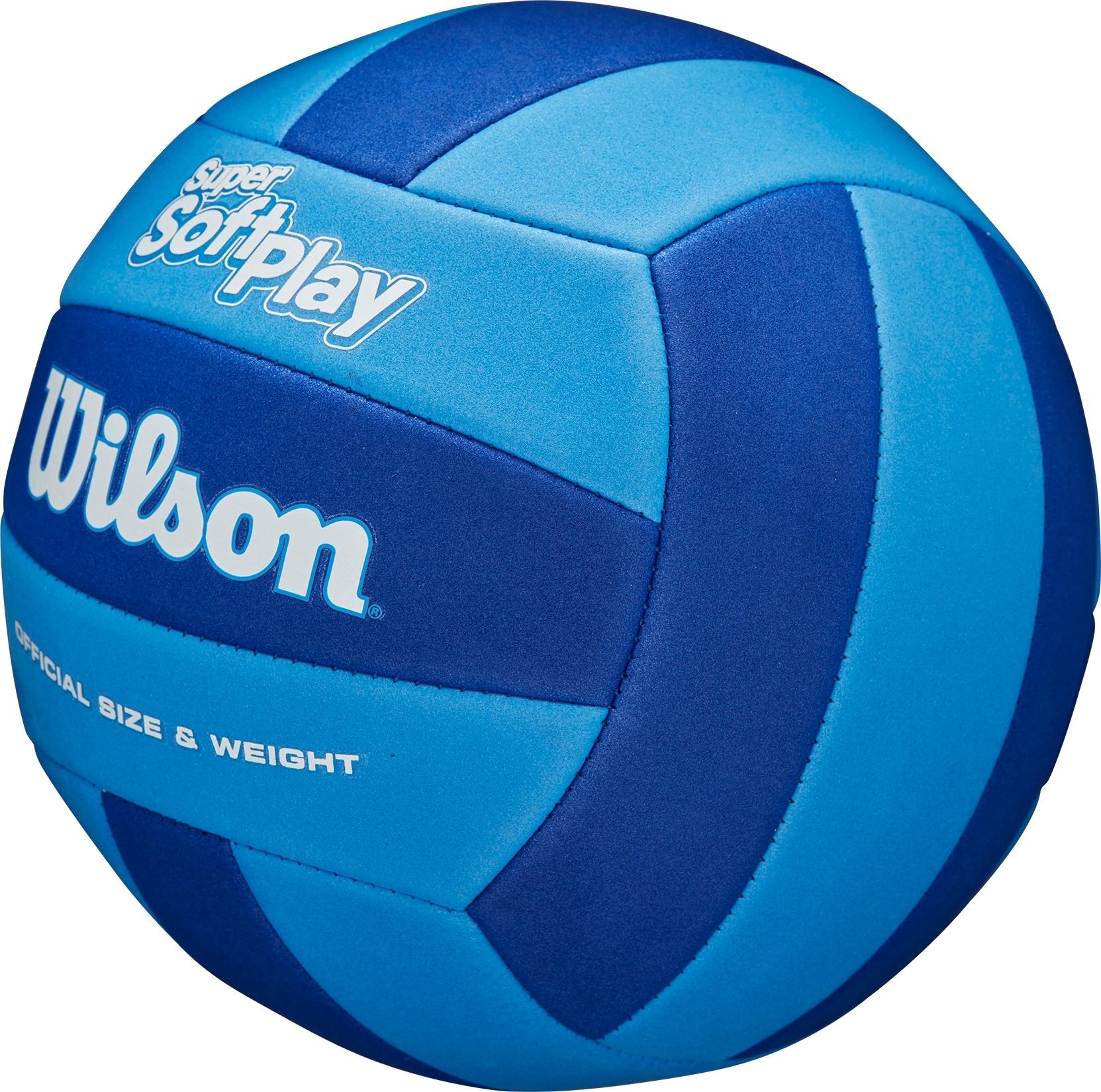 Волейбольний м'яч Wilson SUPER SOFT PLAY р. 5 Синій (WV4006001XBOF) - фото 3 Волейбольний м'яч Wilson SUPER SOFT PLAY р. 5 Синій (WV4006001XBOF) - фото 3