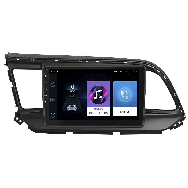 Автомагнітола штатна Lesko для Hyundai Avante AD 2018-2020 1/16Gb Wi-Fi GPS Base 9" (28525355)