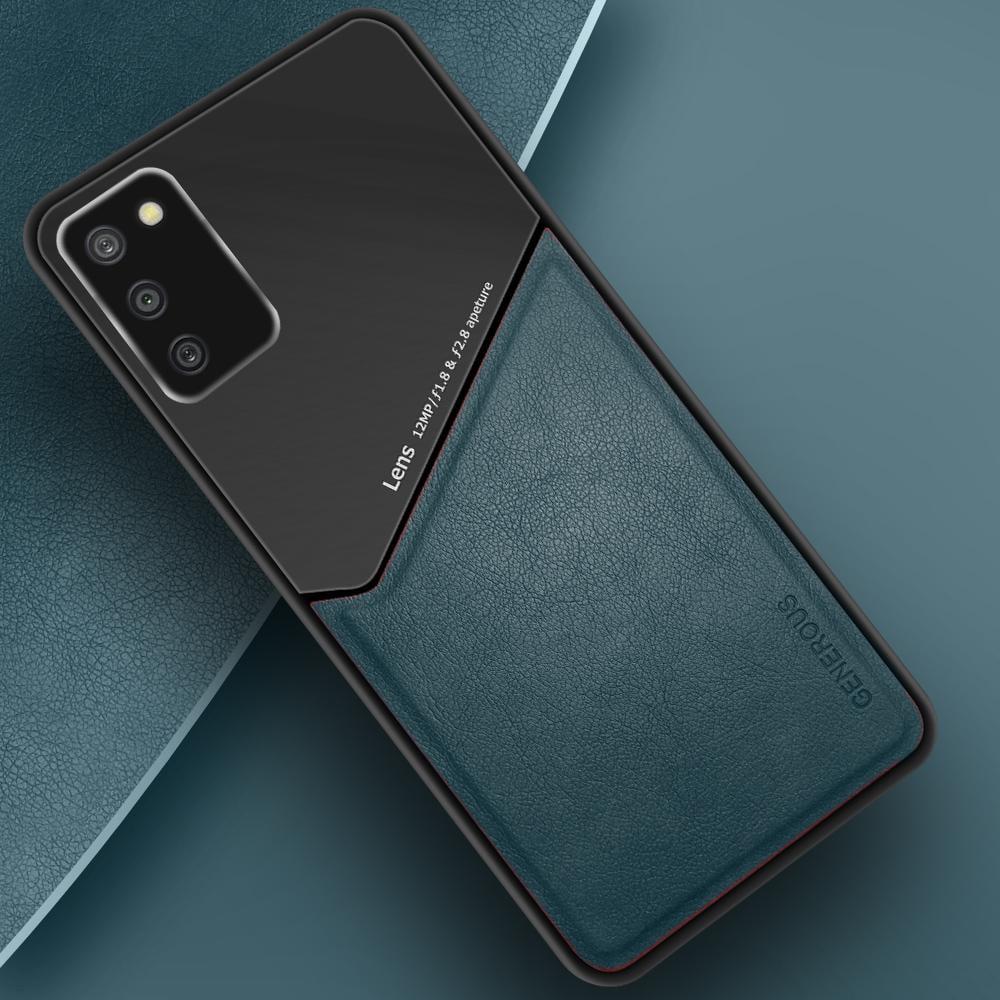 Комбинированный чехол Generous на Samsung Galaxy A02s A025 Green (20017-08)