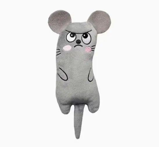 Іграшка м'яка AND для котів мишка з м'ятою для стимуляції активності та мисливського інстинкту (5275)