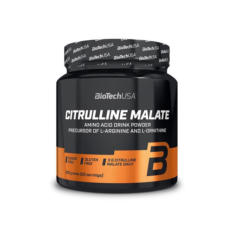 Амінокислота BioTech Citrulline Malate 300 г Зелене яблуко (1883V440) - фото 1