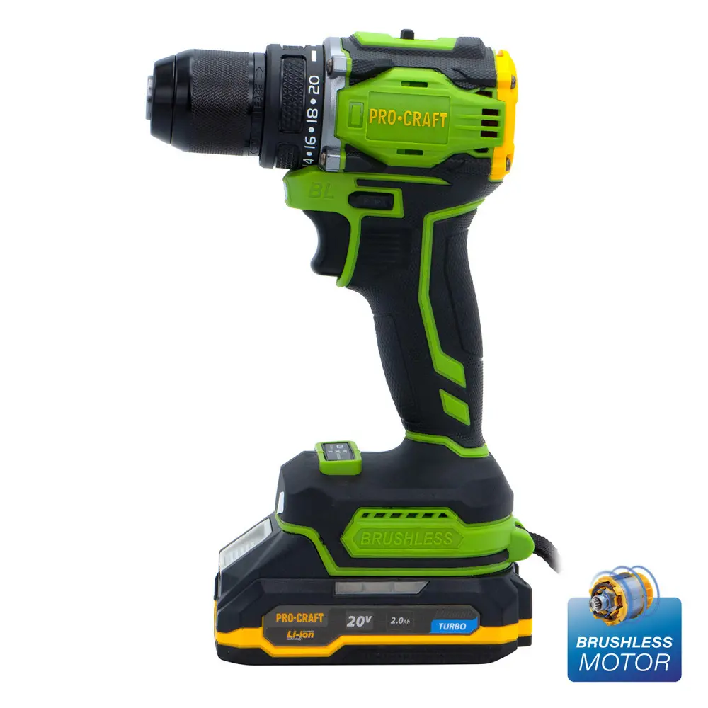 Шурупокрут Pro-Craft PA-18 PRO з 1 АКБ 2 А/г та ЗП (001816) - фото 2