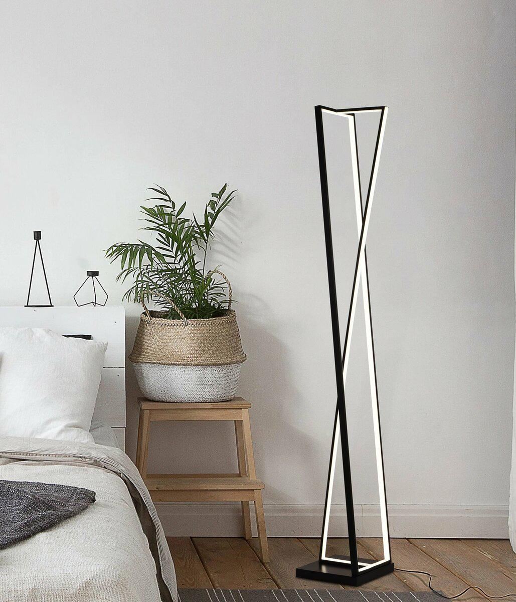 Торшер світлодіодний Light House SRS-20280/BK 88W Чорний - фото 5