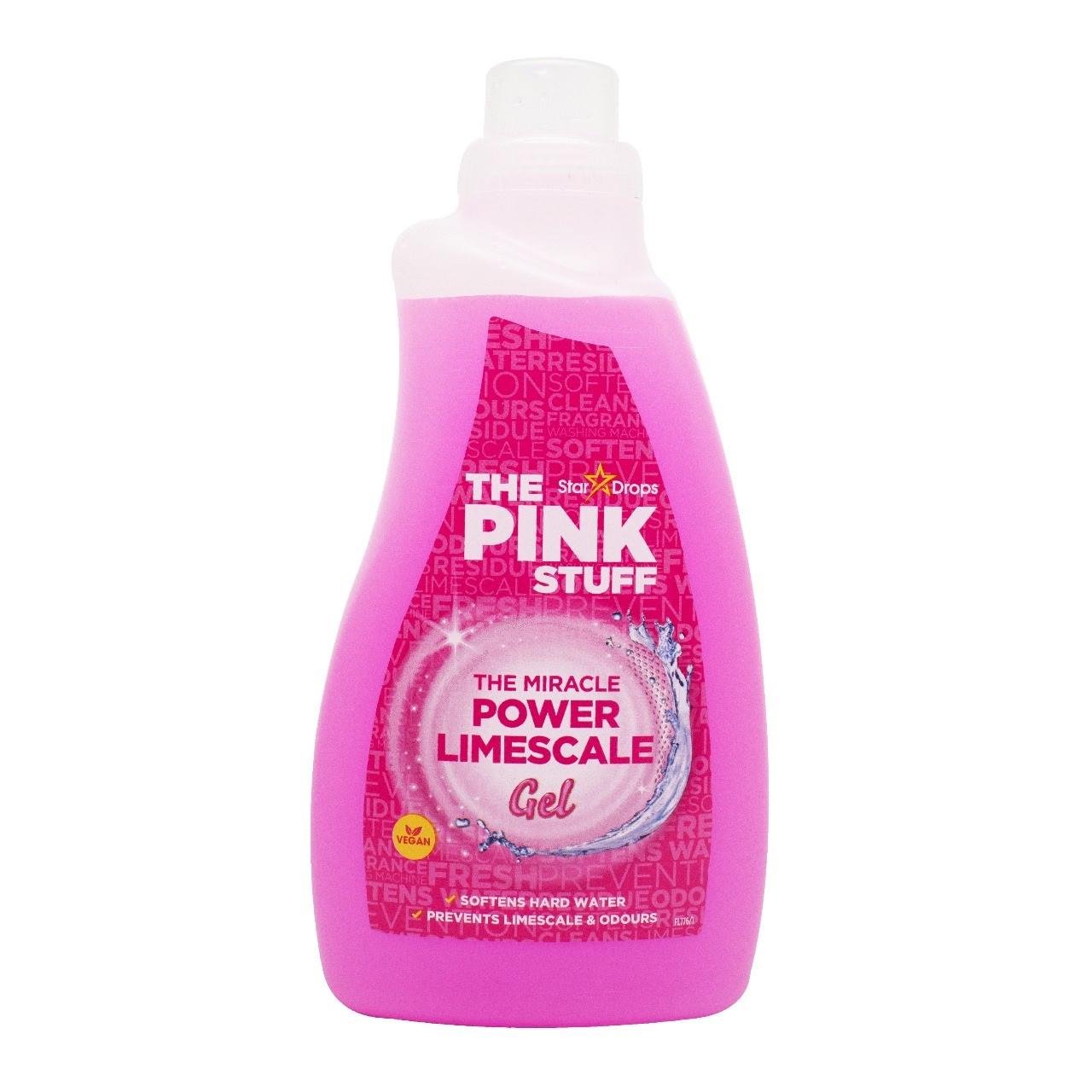 Гель от накипи для стиральной машины Pink Stuff 1 л