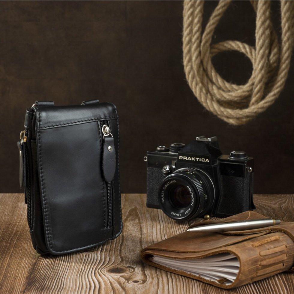 Клатч мужской 714691 Черный (13961002) - фото 6