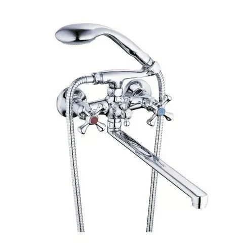Смеситель для ванны двухвентельный Wezer D4Q7-B827 с гарнитуром (2465589435)