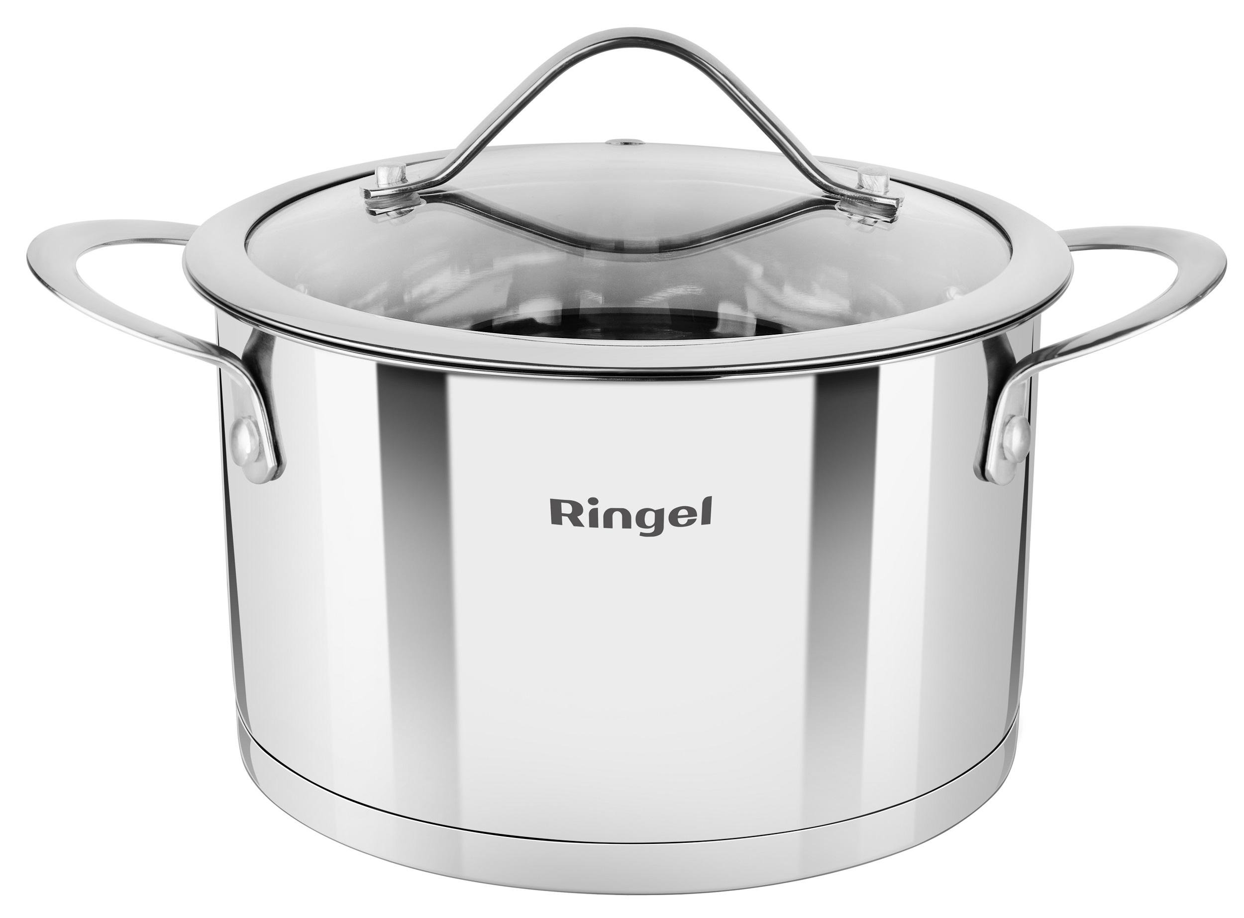 Кастрюля с крышкой RINGEL Fusion 22 см 4,7 л (RG 2020-22)