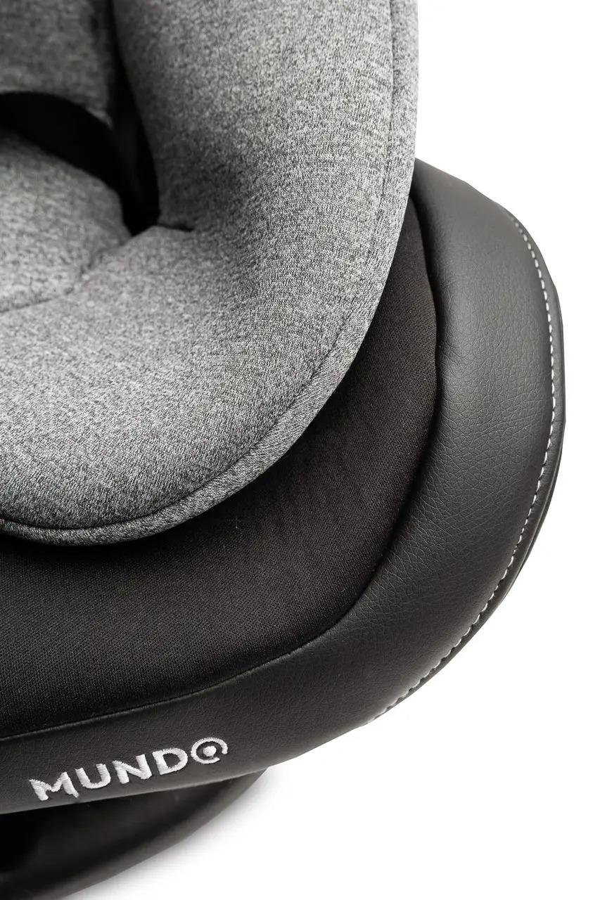 Автокресло детское Caretero Mundo Isofix 81х44х44 см 0-36 кг Серый (129889) - фото 10