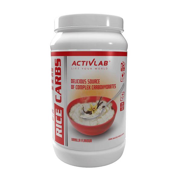 Заменитель питания Activlab Rice Carbs 1000 г 33 порции Vanilla