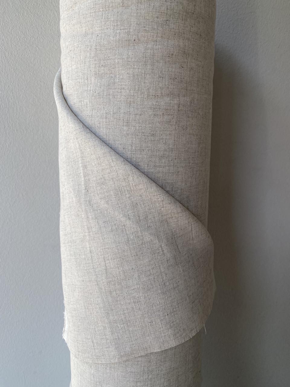 Тканина LINEN PLUS лляна 150 см 330 Сірий - фото 4 Тканина LINEN PLUS лляна 150 см 330 Сірий - фото 4