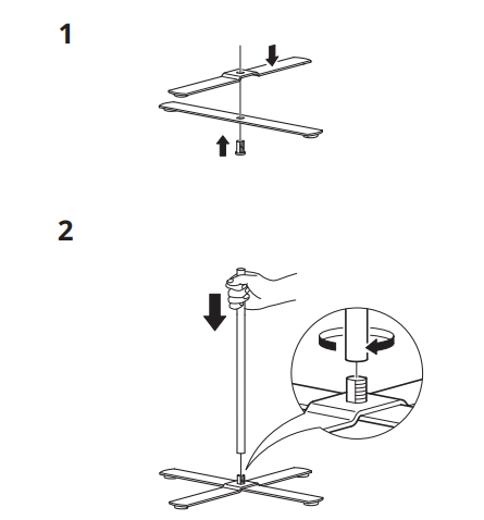 Торшер IKEA BARLAST - фото 4