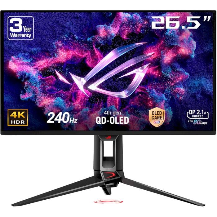 Монитор игровой Asus ROG Swift OLED PG27UCDM Black (90LM0B30-B01971)