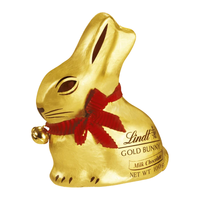 Шоколадний заєць Lindt Gold Bunny Milk Chocolate 100 г (2148948266)