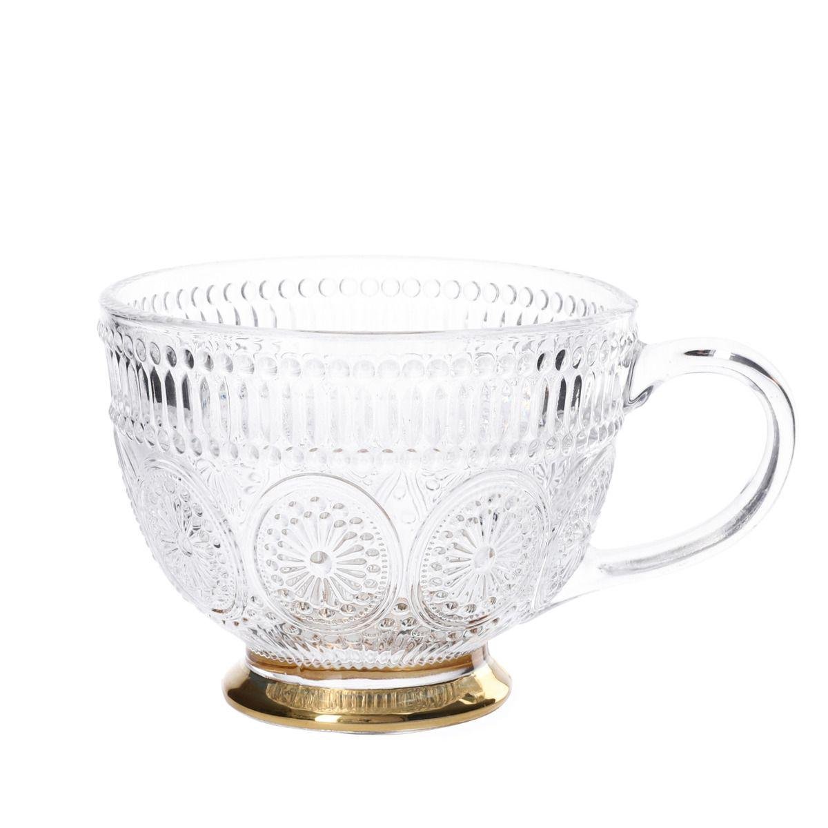 Чашка Homla BARREL 360 мл Прозрачный (201193) - фото 2 Чашка Homla BARREL 360 мл Прозрачный (201193) - фото 2