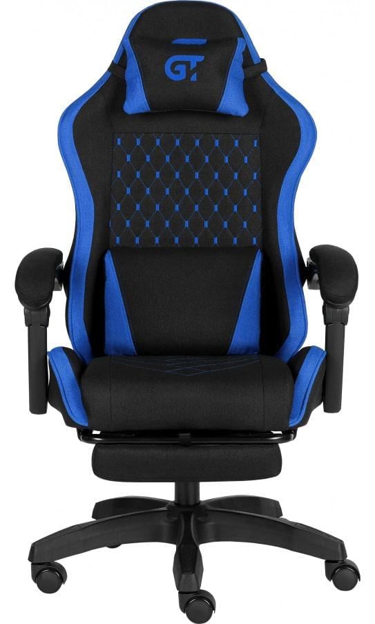 Кресло геймерское GT Racer X-2339 Fabric Black/Blue Кресло геймерское GT Racer X-2339 Fabric Black/Blue
