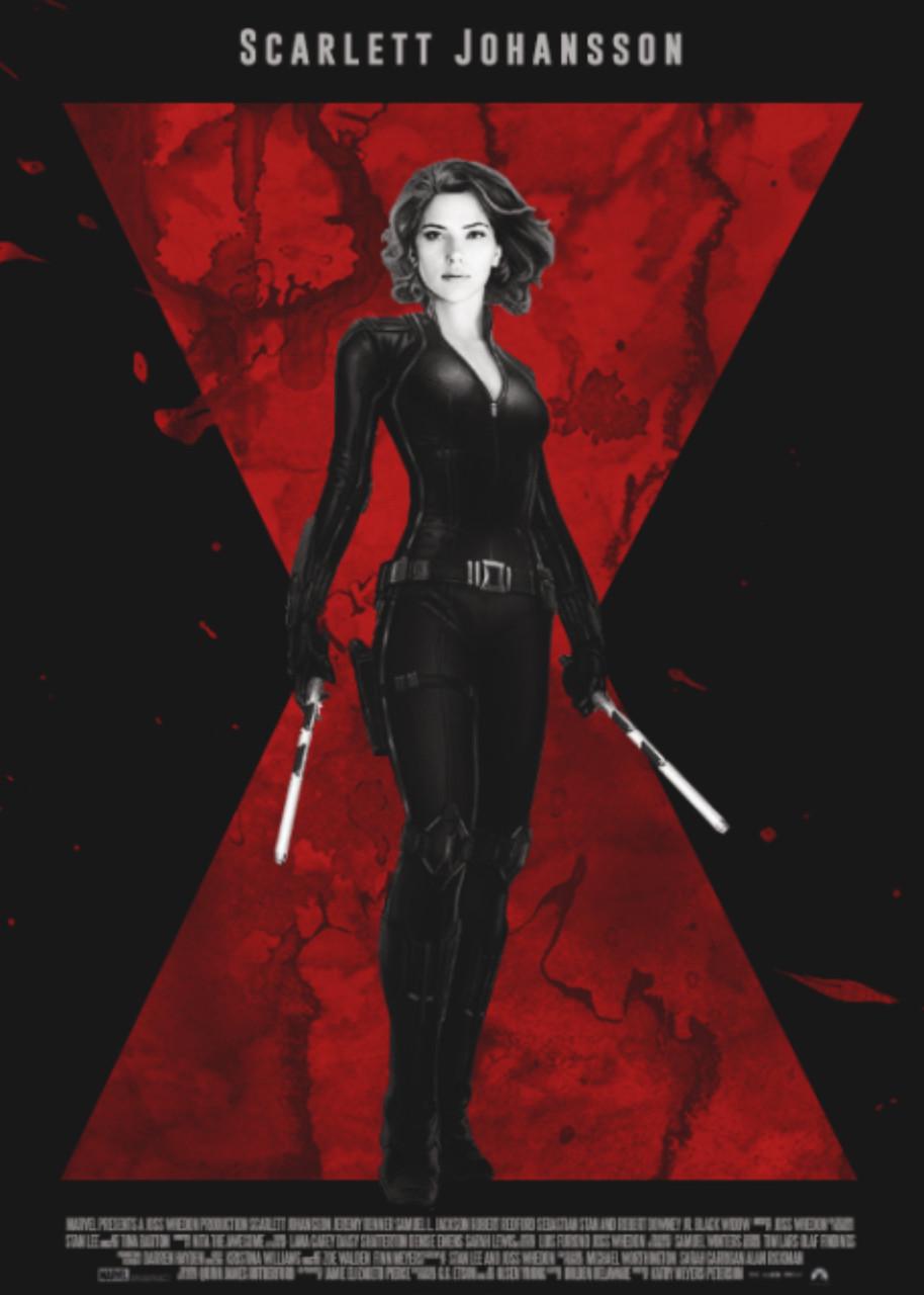 Картина GeekLand Black Widow логотип (BW.09.069)